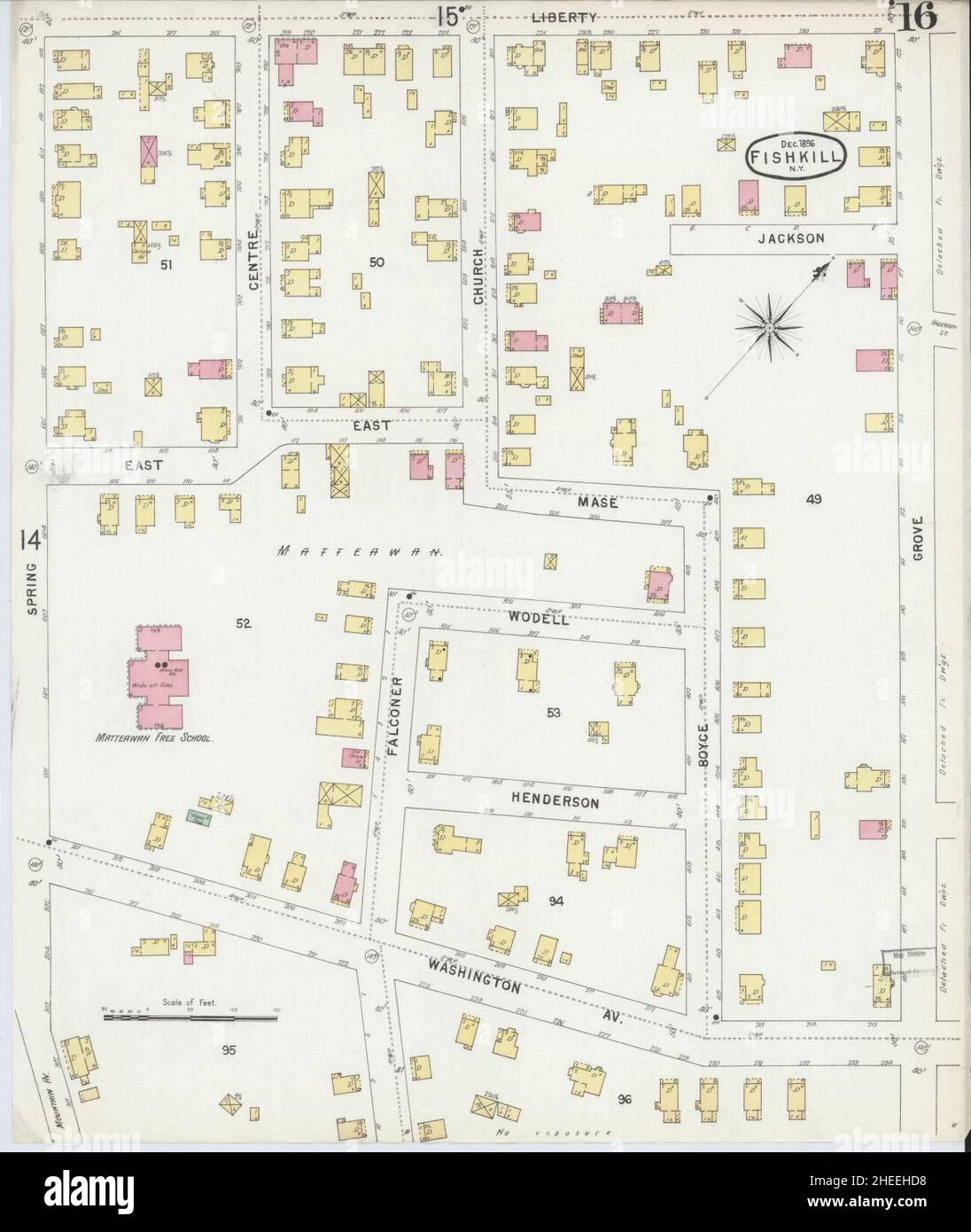 Map of fishkill new york hires stock photography and images Alamy