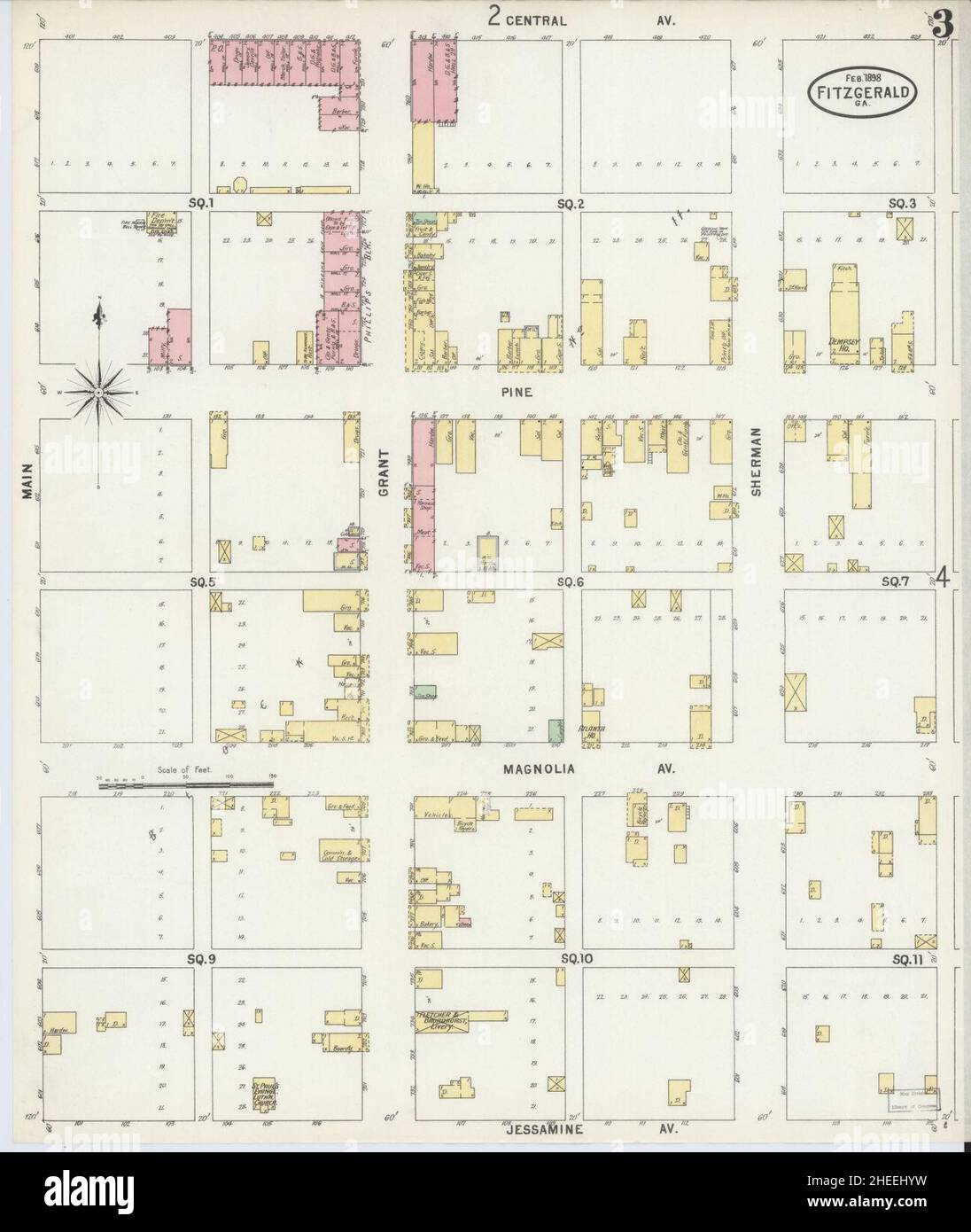Fitzgerald map hires stock photography and images Alamy