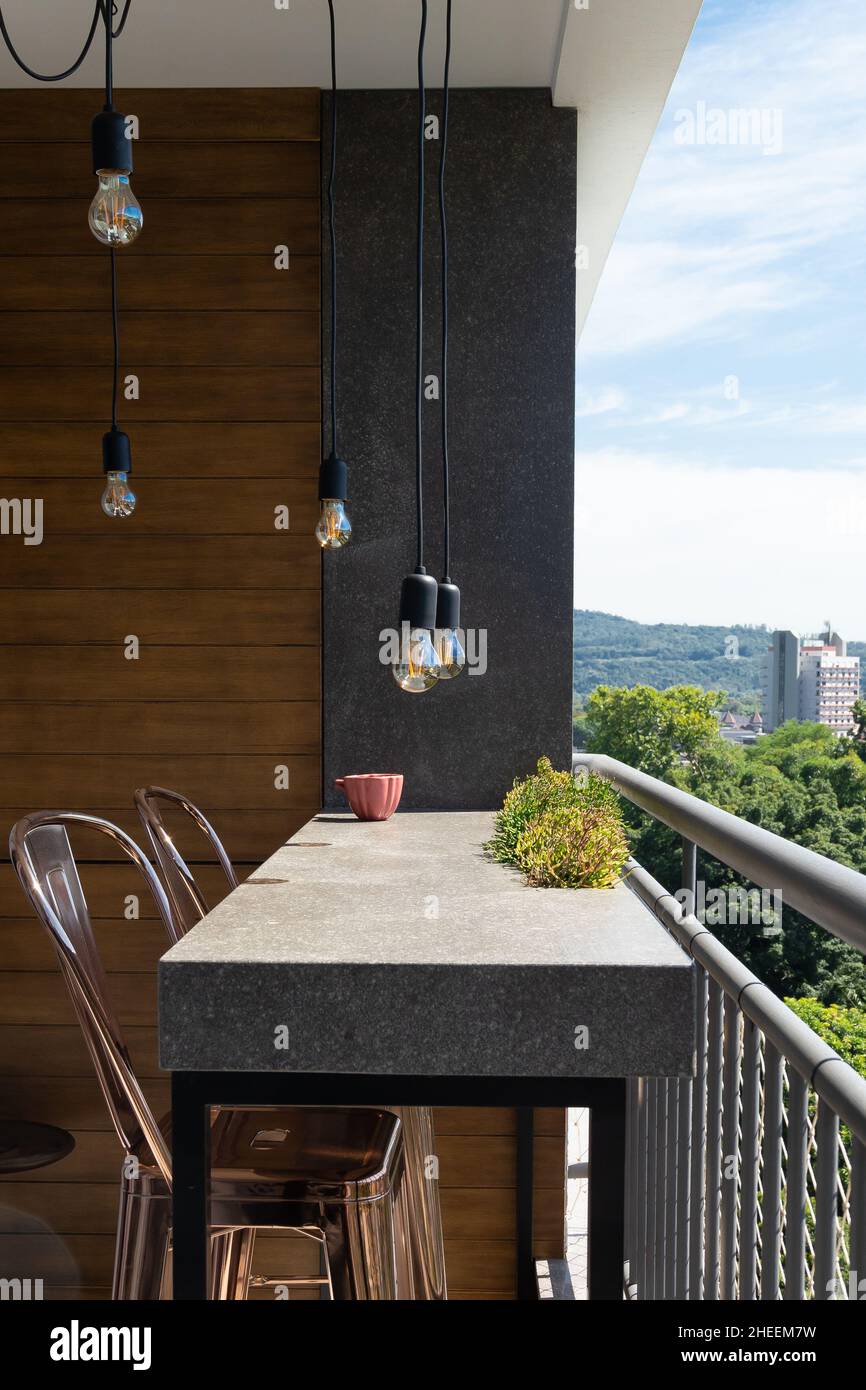 Bar counter 2024 in balcony