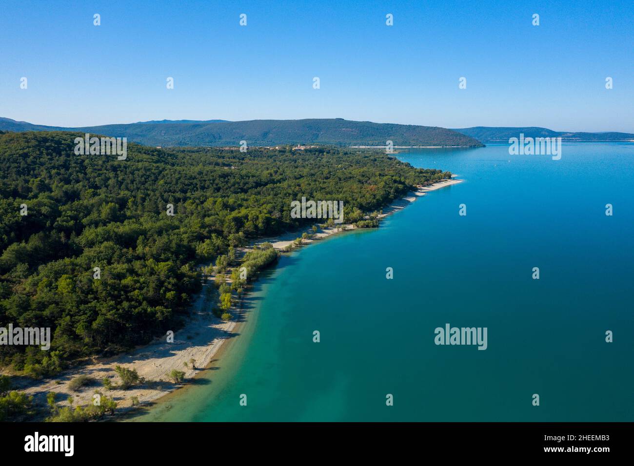 This landscape photo was taken in Europe, in France, Provence Alpes ...