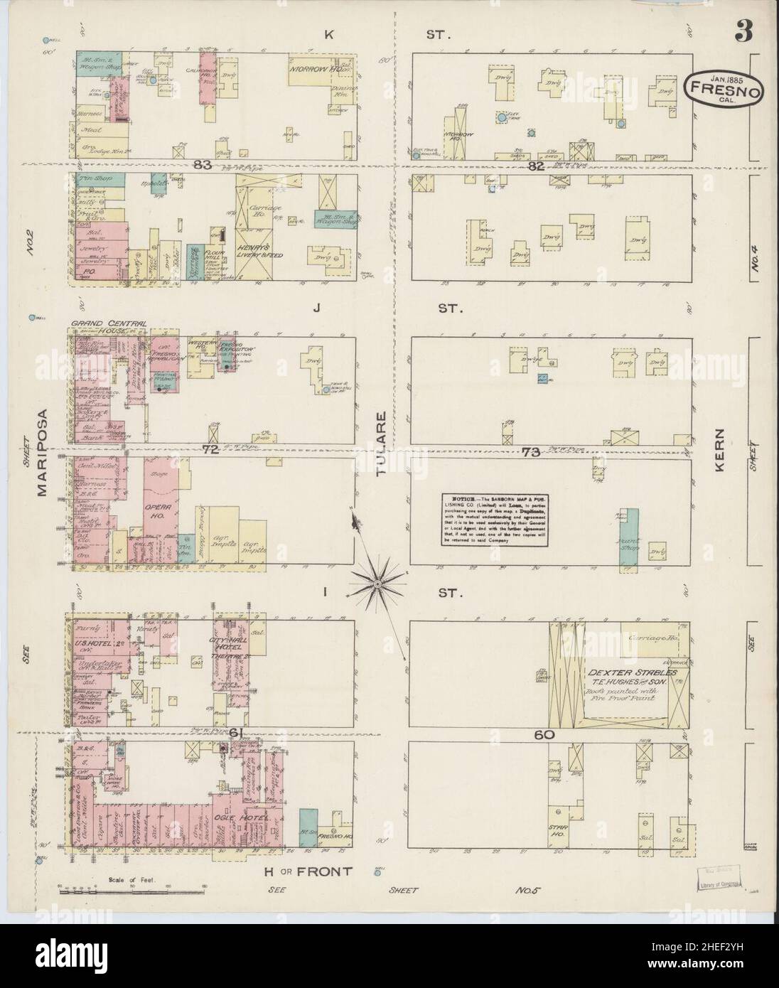 Fresno County California Zip Code Wall Map Maps Com C vrogue.co