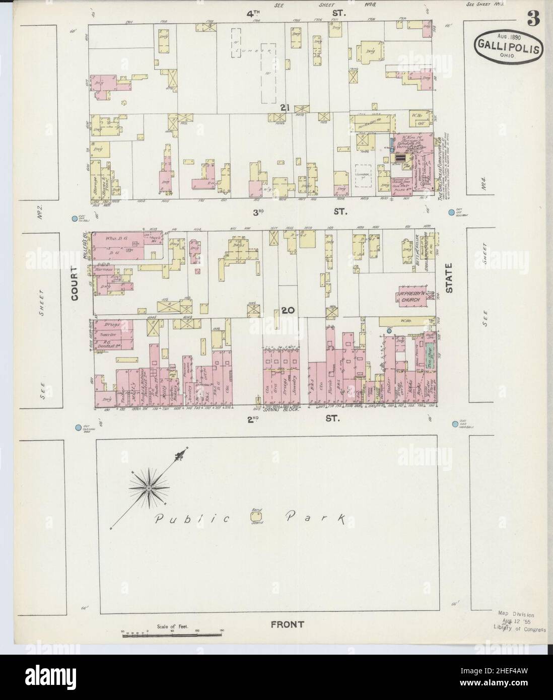 Map of gallipolis hires stock photography and images Alamy