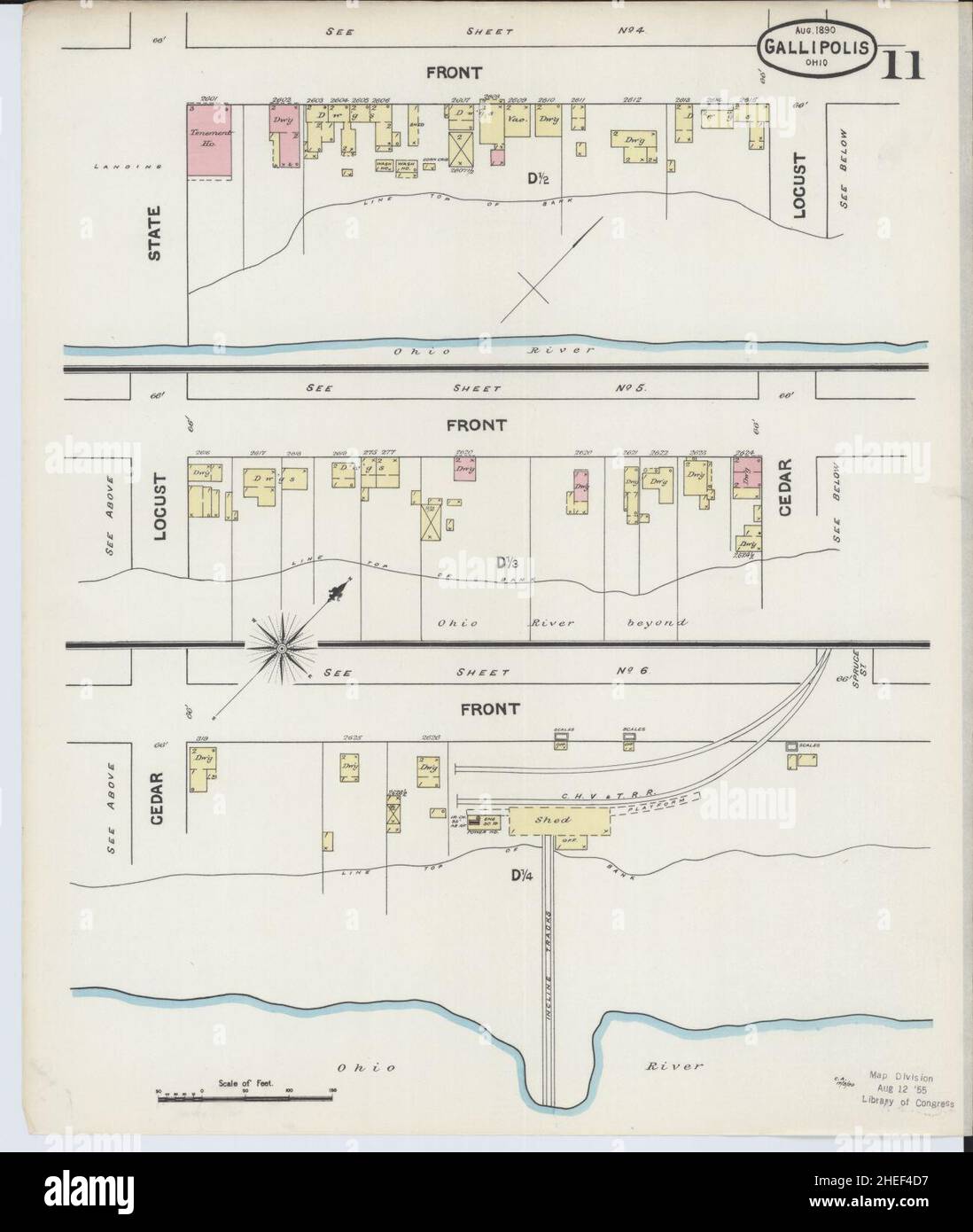 Map of gallipolis hires stock photography and images Alamy