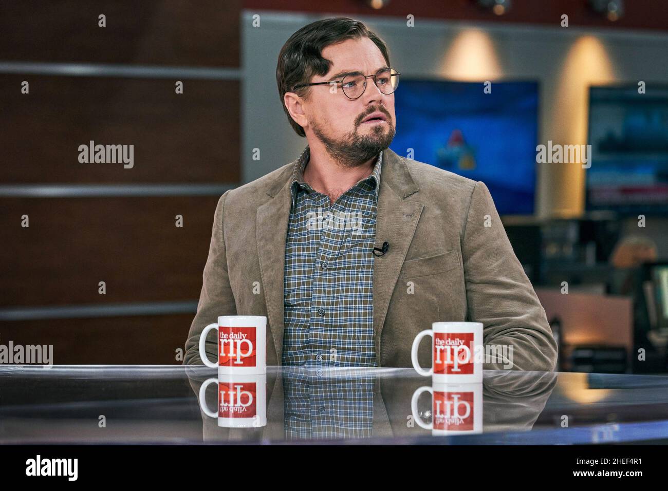 DON'T LOOK UP, Leonardo DiCaprio, 2021. ph Niko Tavernise / © Netflix