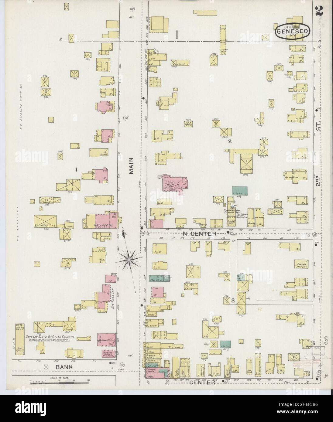 Geneseo map hires stock photography and images Alamy