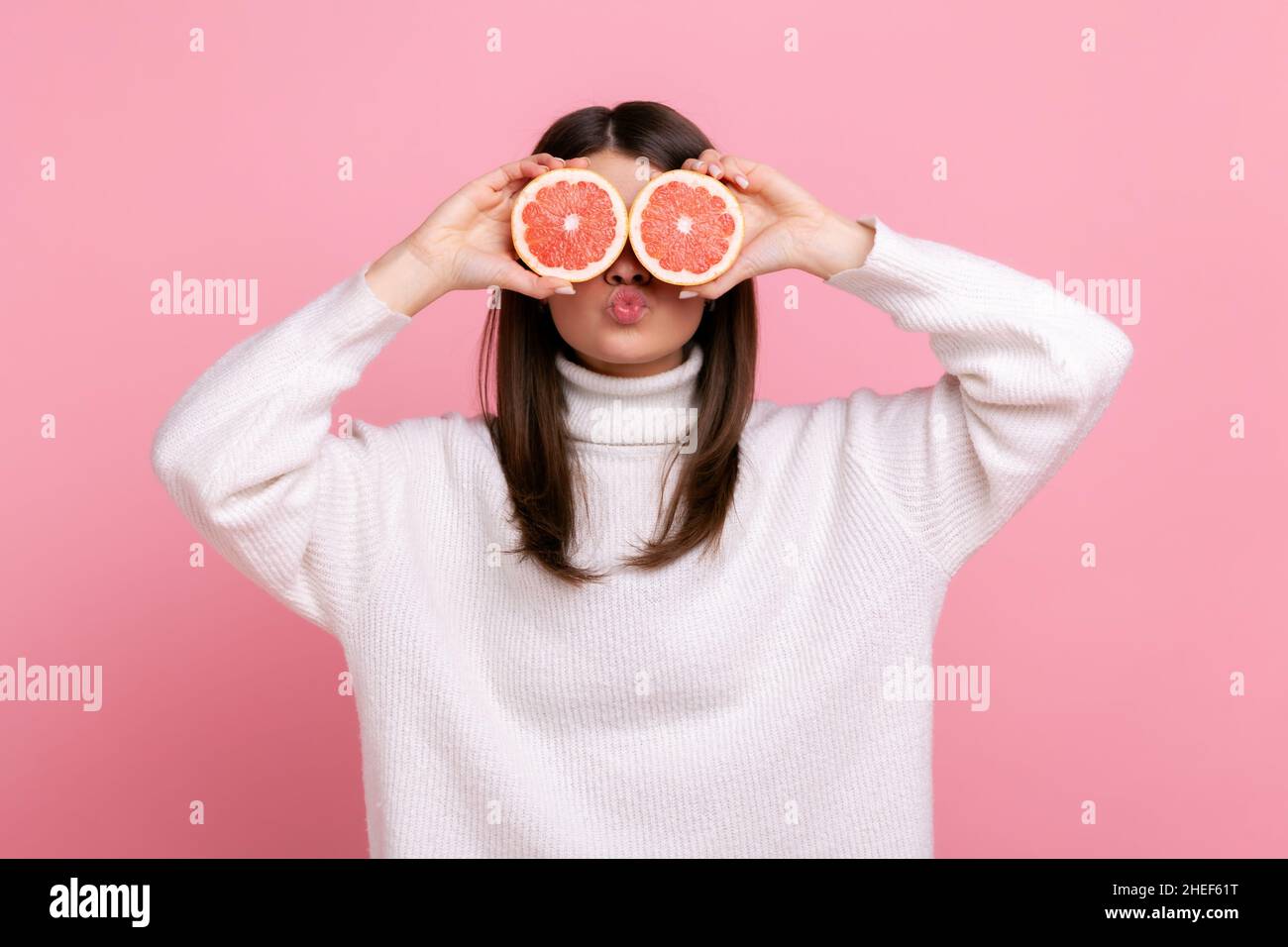 Half pout hi-res stock photography and images - Alamy