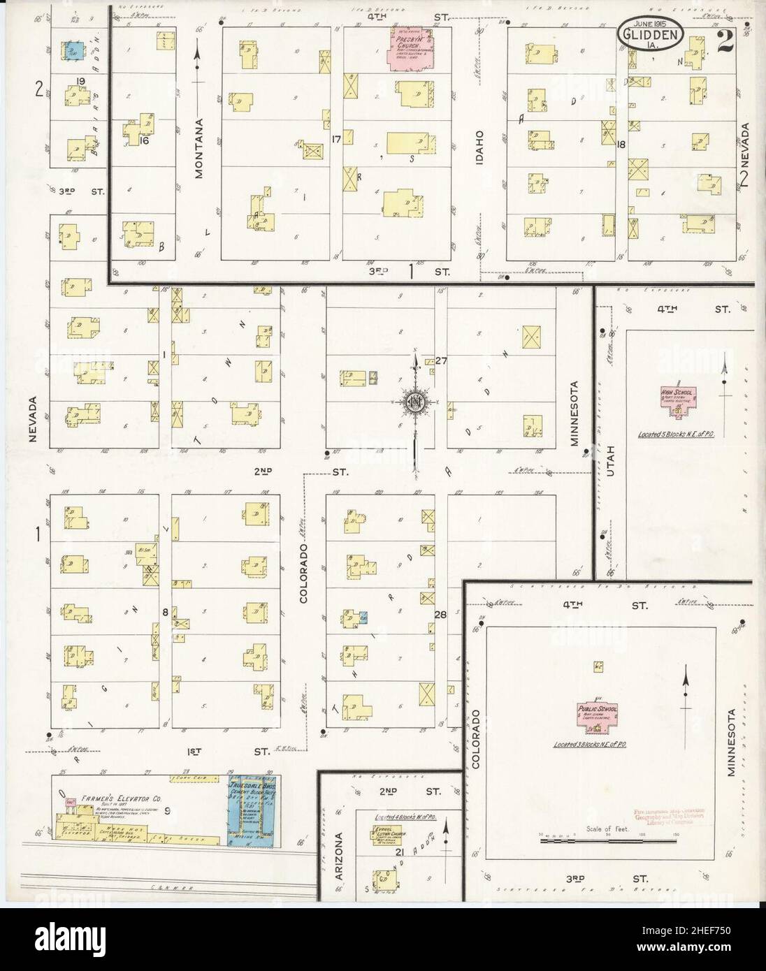 Carroll iowa map hires stock photography and images Alamy