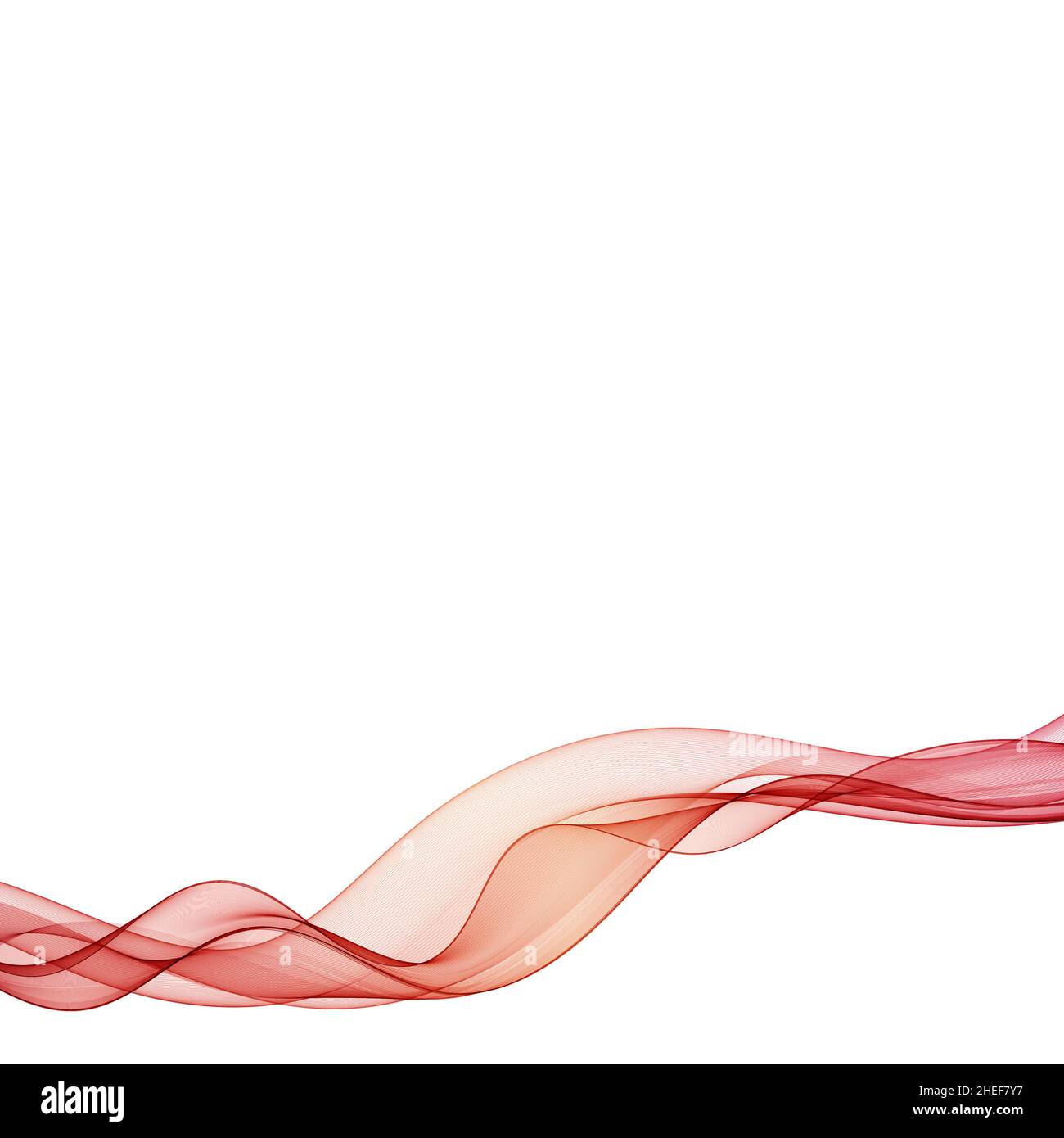 abstract red wave. vector curves Stock Photo - Alamy