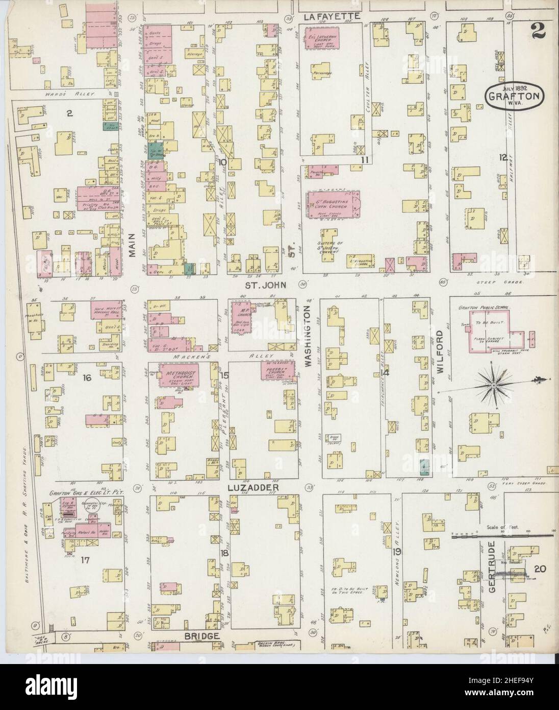 Grafton virginia map hires stock photography and images Alamy