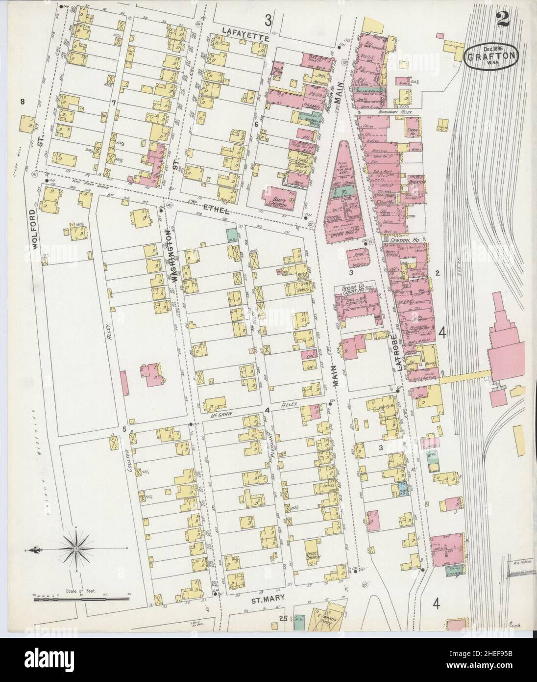 Grafton virginia map hires stock photography and images Alamy