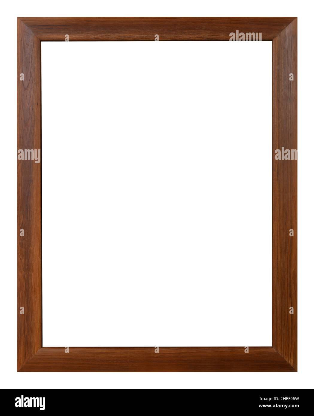 Brown frame isolated on the white background vintage style Stock Photo ...