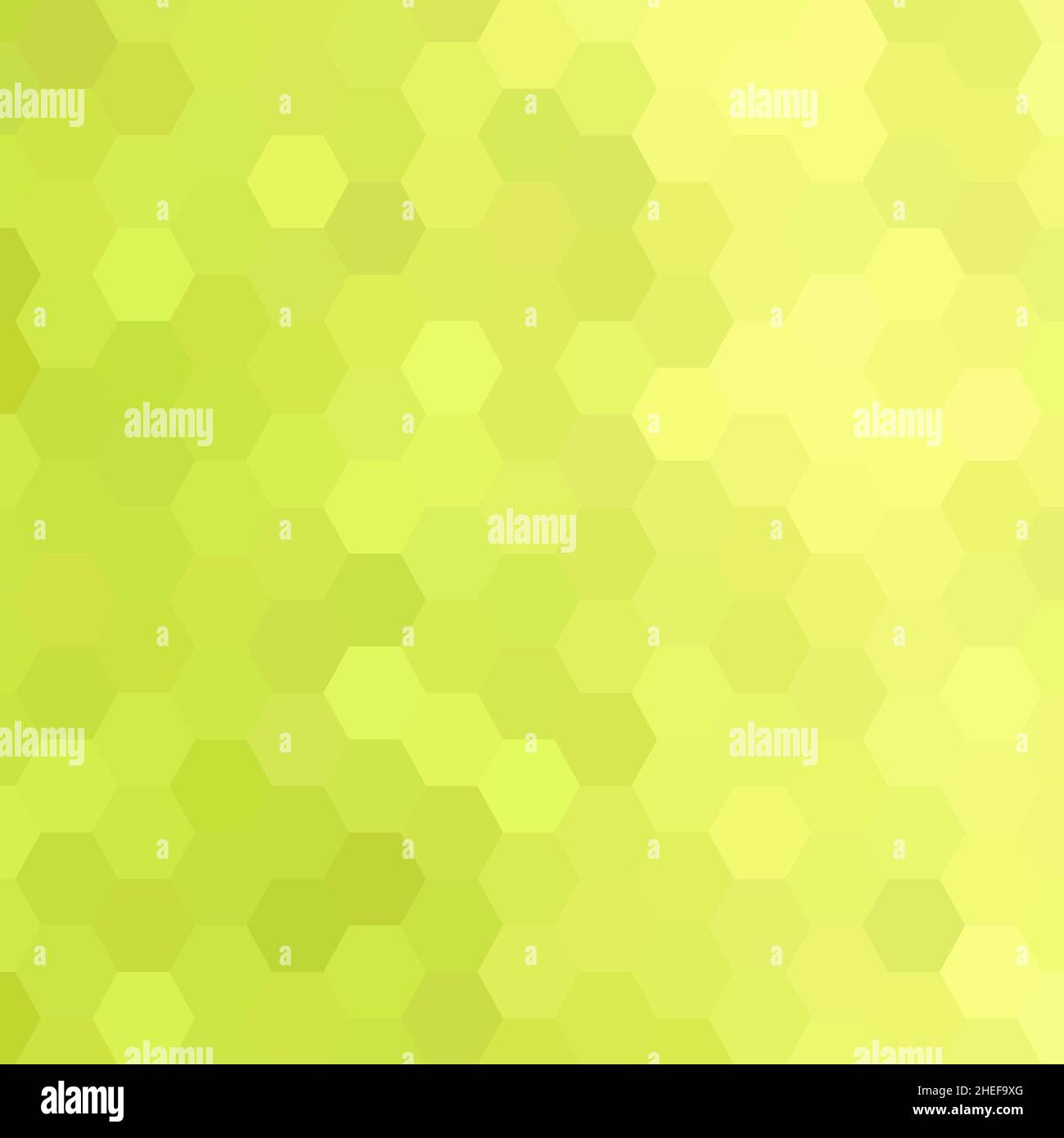 light green hexagons abstract background illustration Stock Photo - Alamy