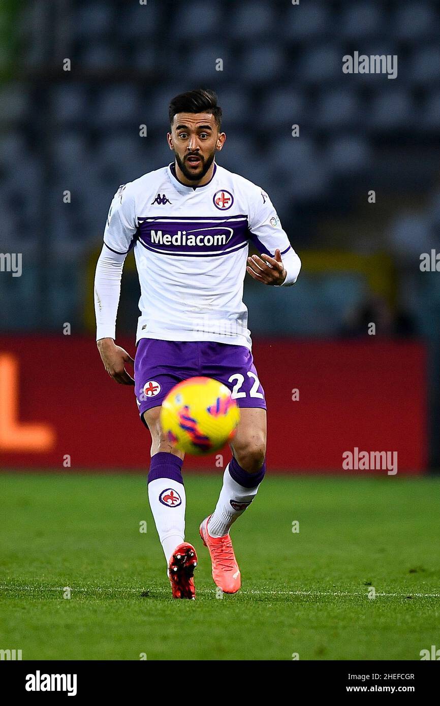 Nicola Gonzalez of Acf Fiorentina during the Italian serie A, football  match between Juventus Fc and Acf Fiorentina on 12 February 2023 at Allianz  Stadium, Turin, Italy. Photo Ndrerim Kaceli - SuperStock