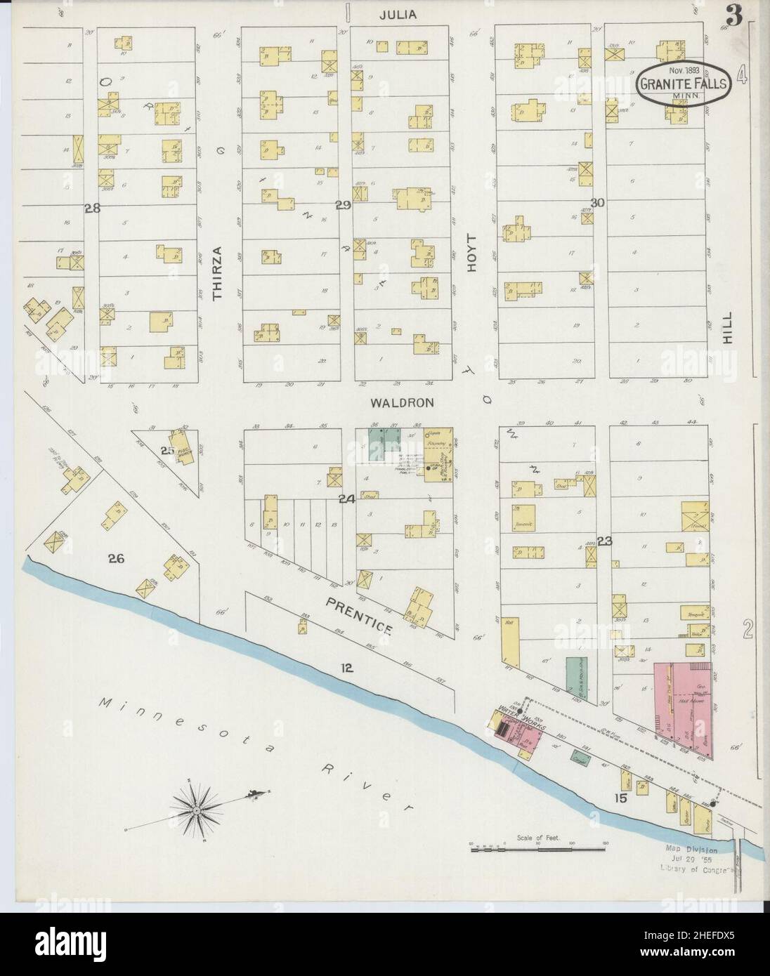 Granite falls minnesota map hires stock photography and images Alamy