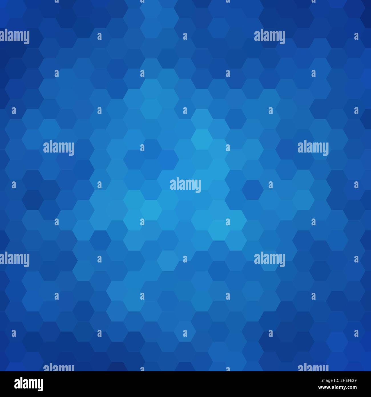 Geometric Abstract Vector Blue Backgrounds with Hexagon, Seamless ...