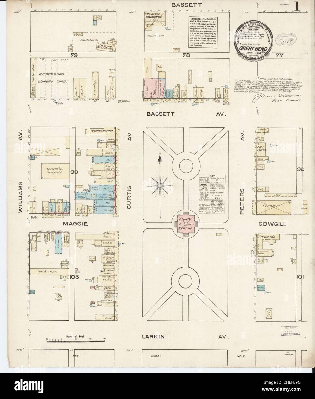 Great bend kansas map hires stock photography and images Alamy