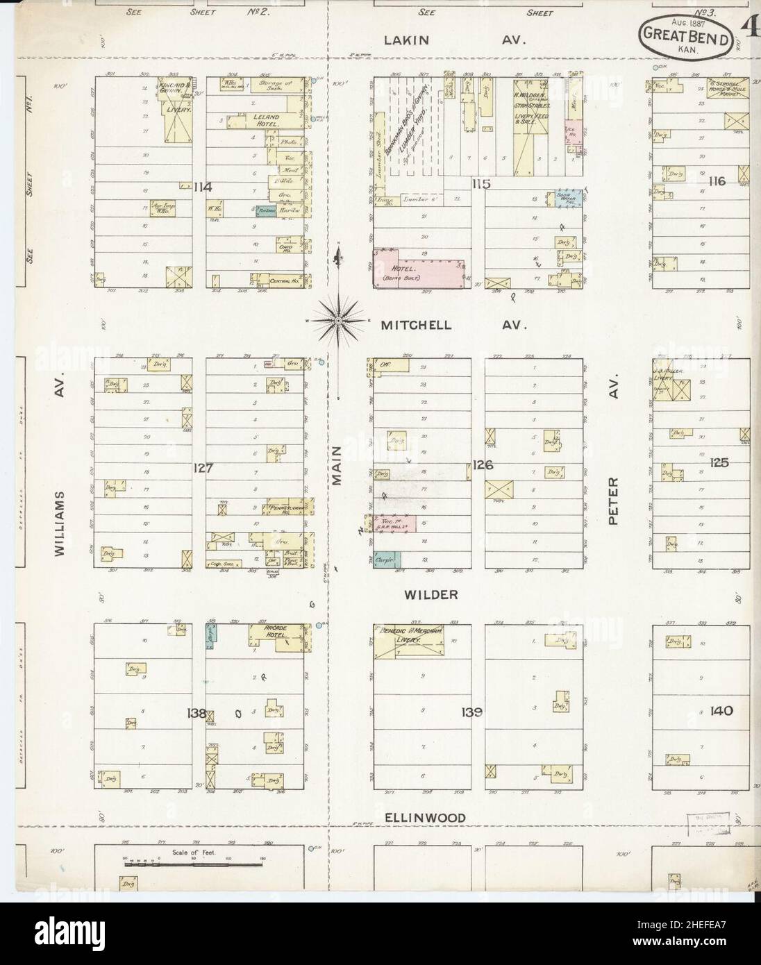 Map of great bend hires stock photography and images Alamy