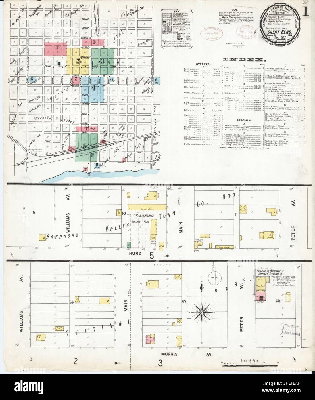 Map of great bend hires stock photography and images Alamy
