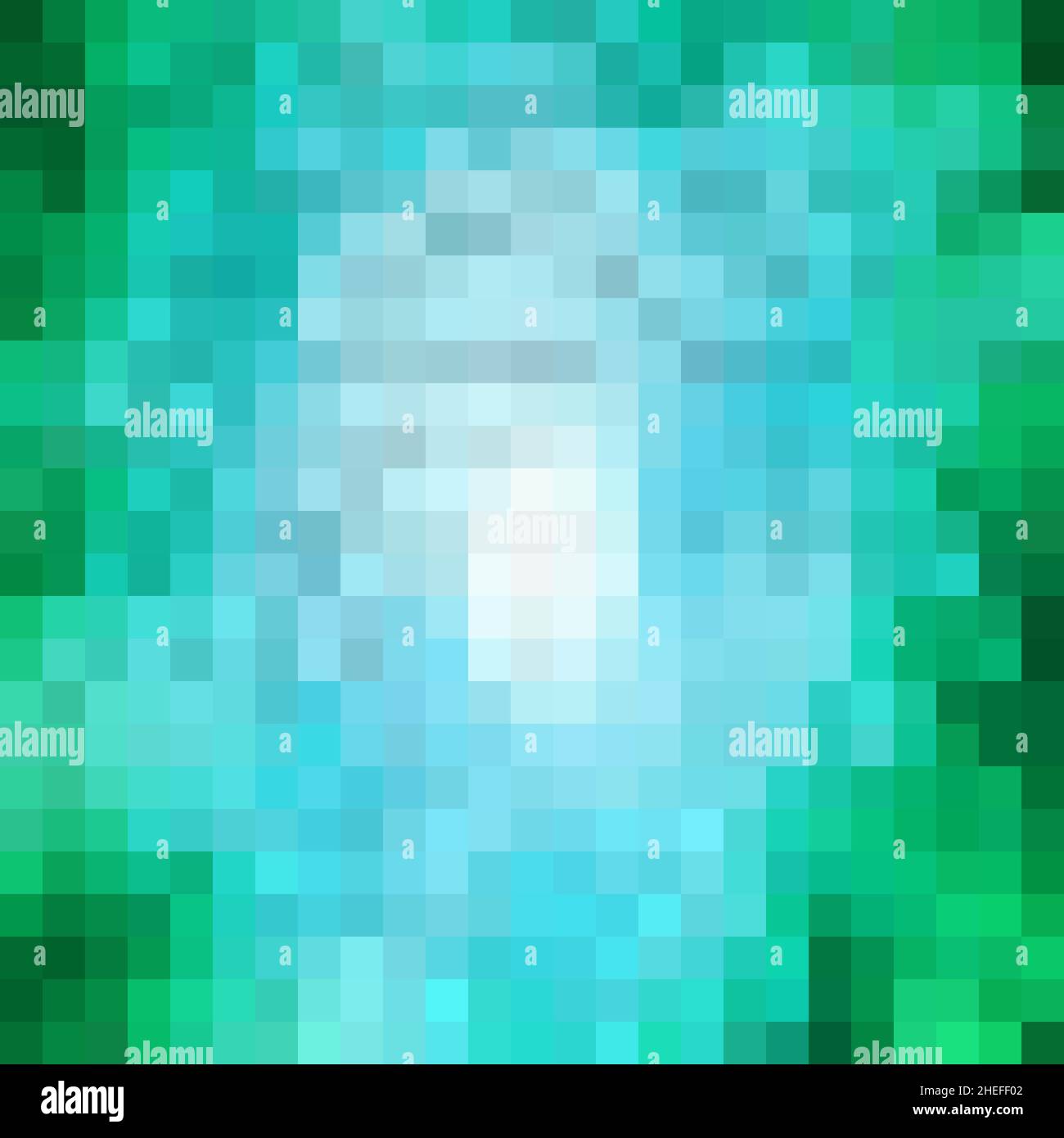 abstract background with green and blue squares, vector illustration ...