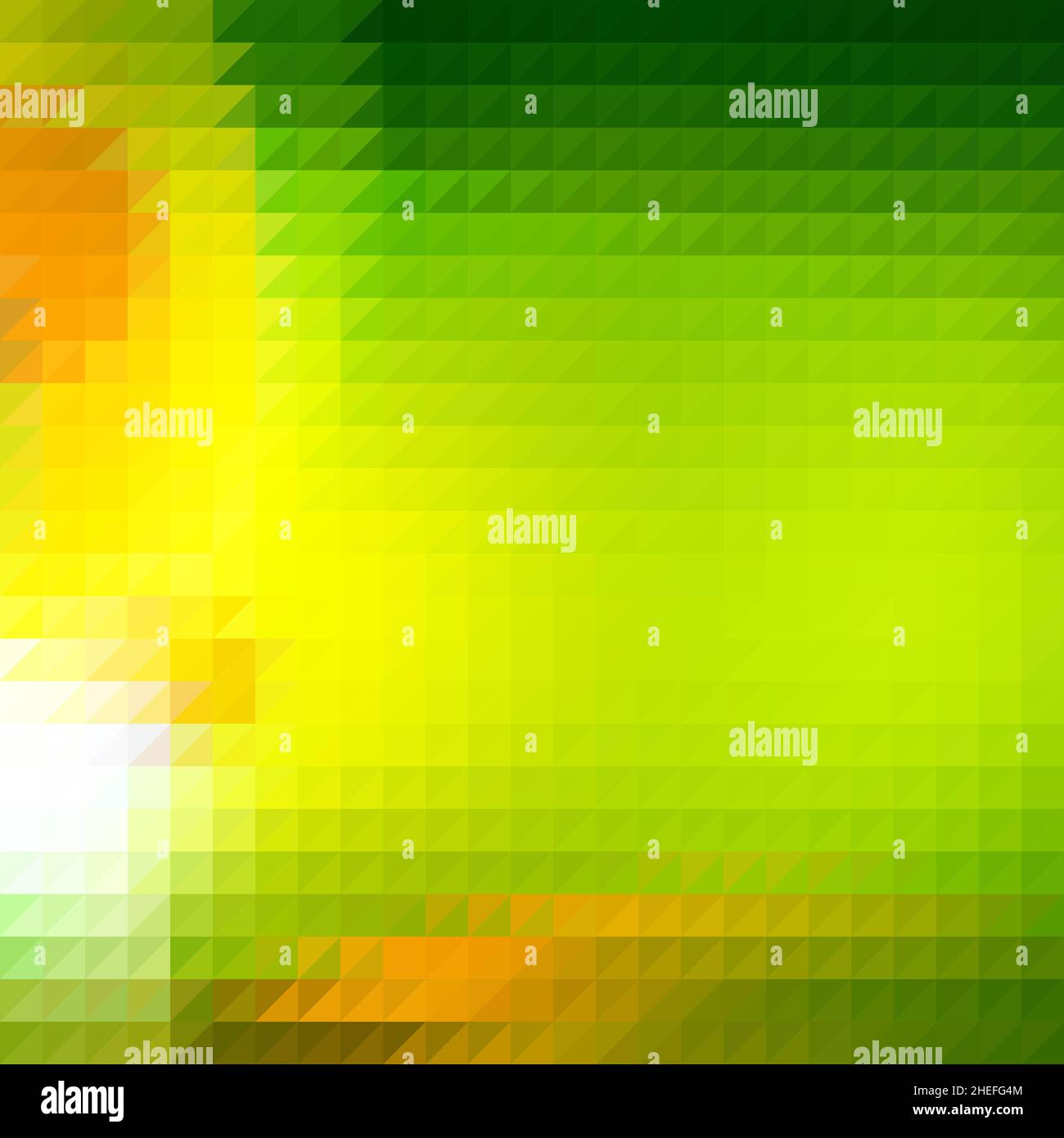 color abstract geometric design. green and yellow triangles Stock Photo ...