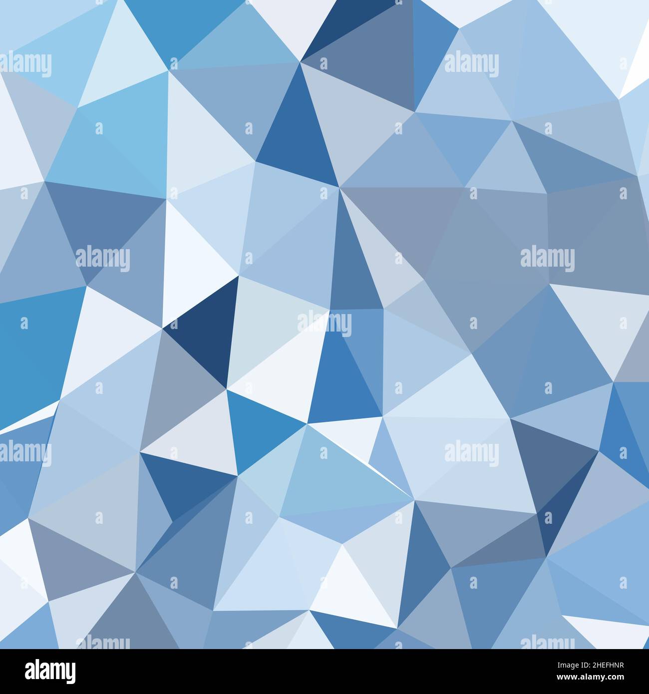 Blue white polygonal mosaic background, vector illustration, creative ...