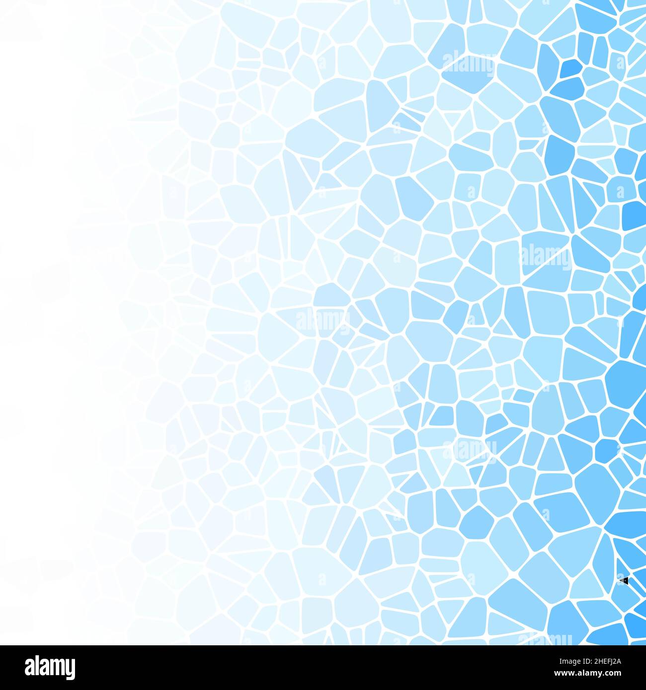 Abstract background with blue hexagons. Gradient mosaic texture Stock ...
