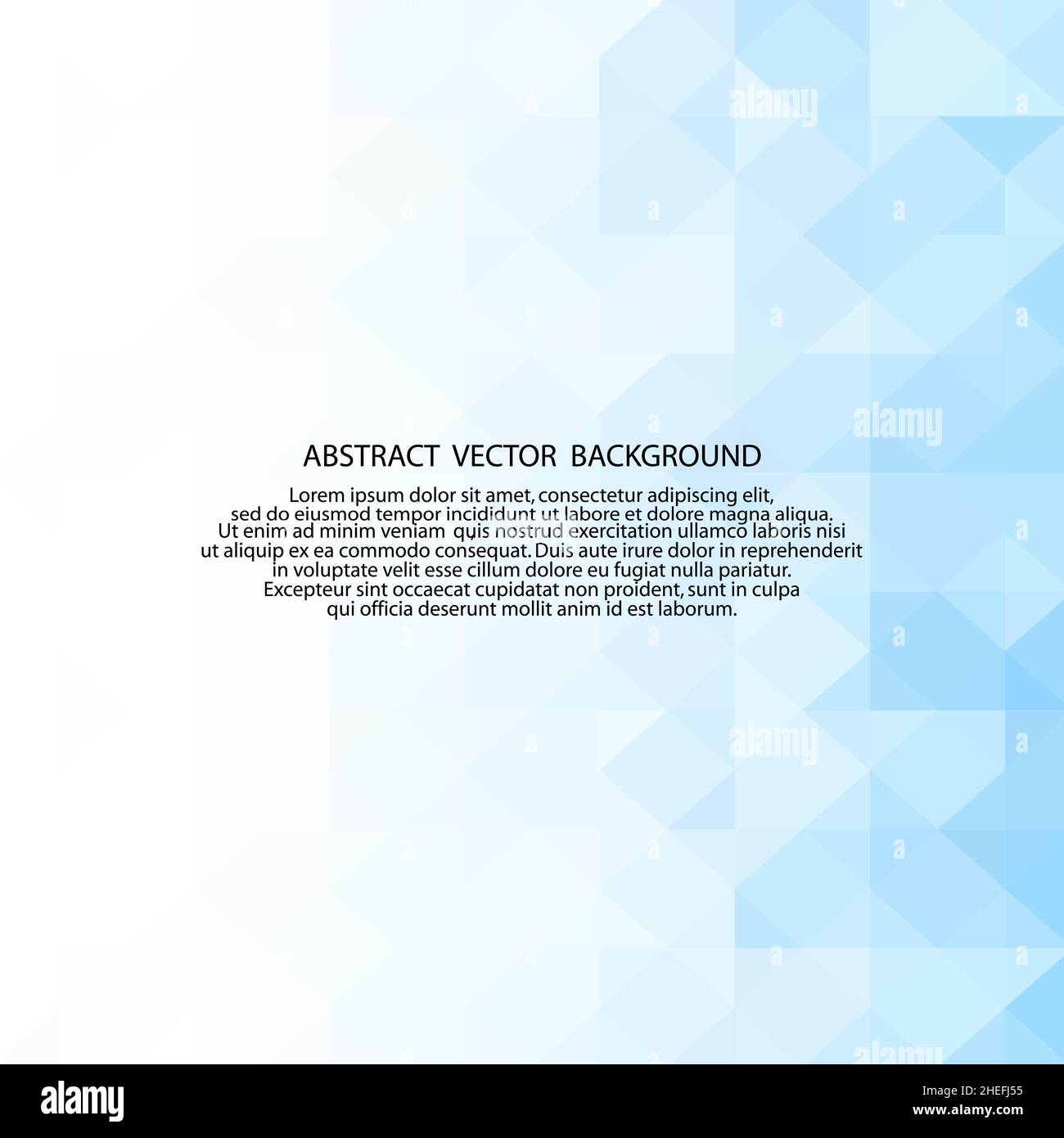 Abstract background with blue hexagons. Gradient mosaic texture Stock ...