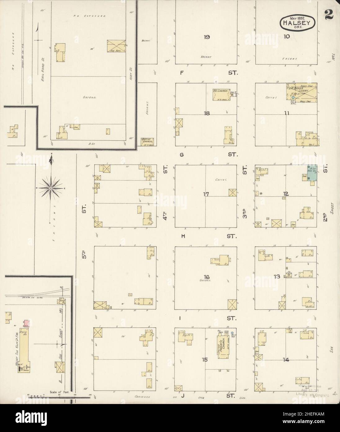 Map of halsey hires stock photography and images Alamy