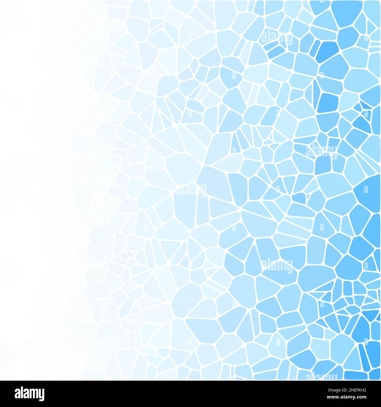 Abstract background with blue hexagons. Gradient mosaic texture Stock ...
