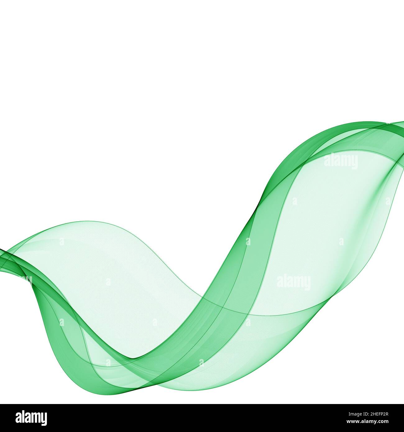 abstract green wave Vector graphics layout for advertising presentation ...