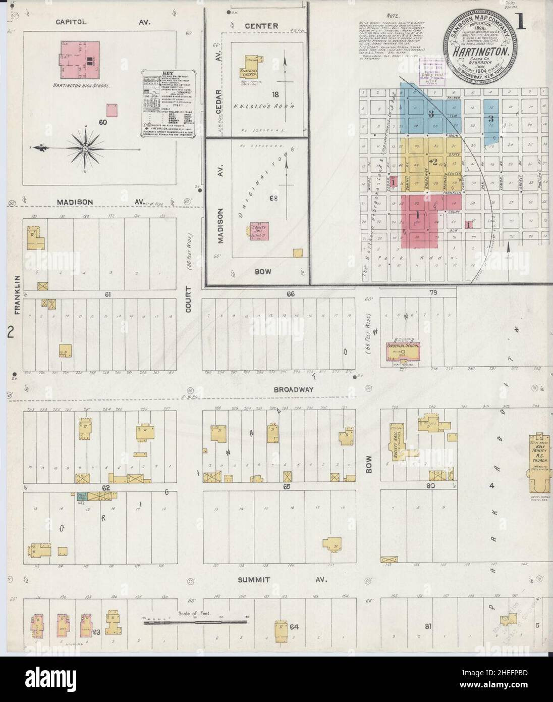 Hartington map hires stock photography and images Alamy