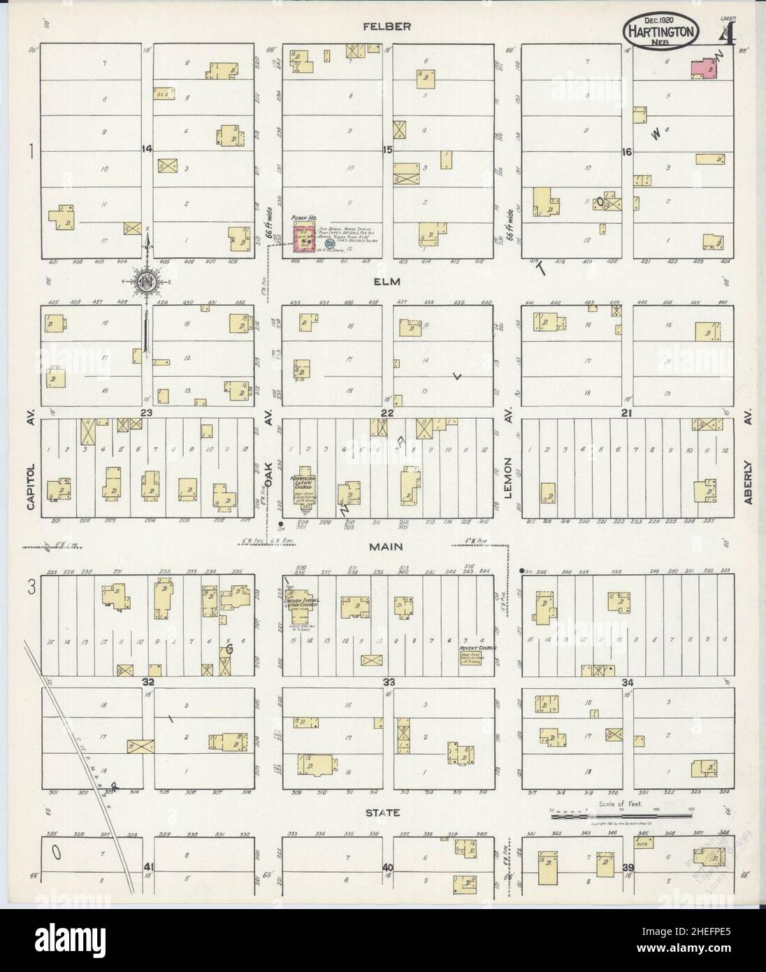 Map of hartington hires stock photography and images Alamy