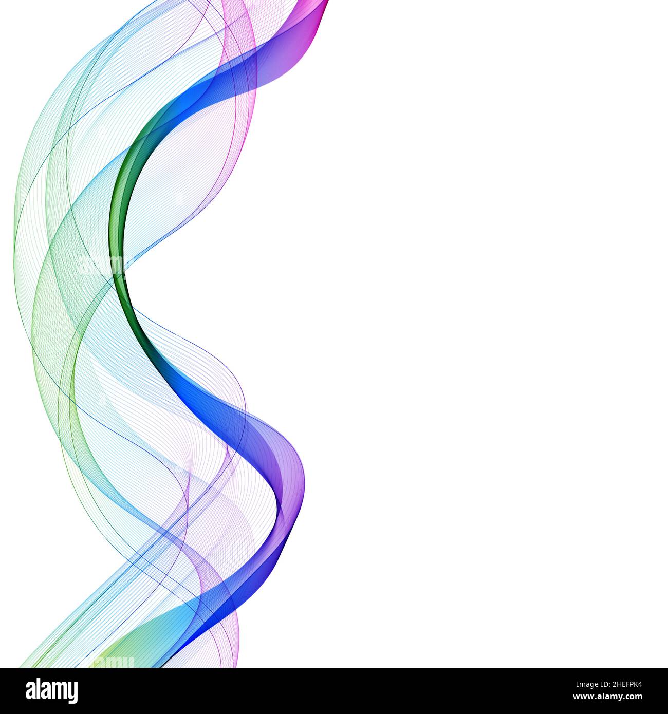 colorful abstract wave. layout for presentation Stock Photo - Alamy