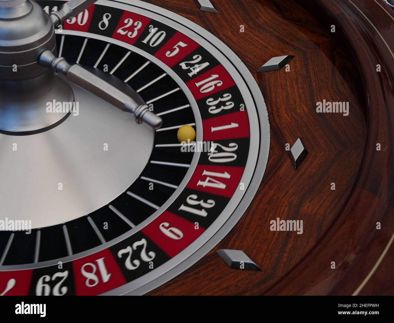 spinning roulette wheel Stock Photo Alamy