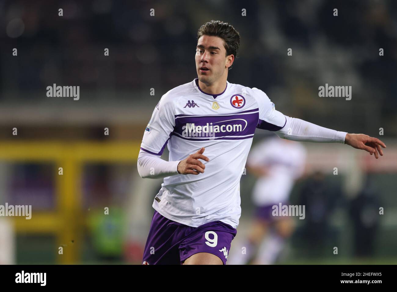 Dusan Vlahovic of ACF Fiorentina smiles during the pre-season News Photo  - Getty Images