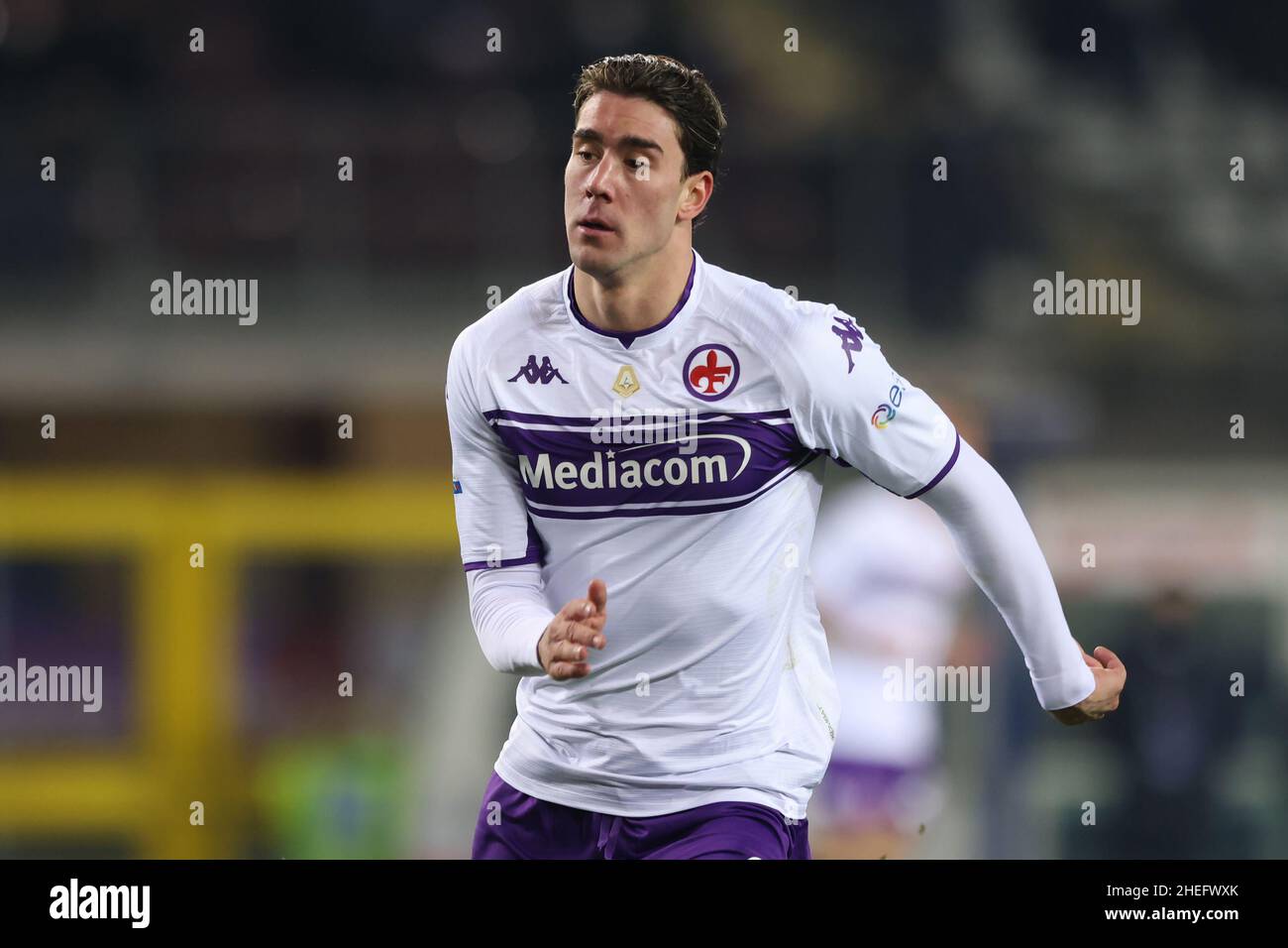 The player of acf fiorentina dusan vlahovic hi-res stock photography and  images - Page 2 - Alamy