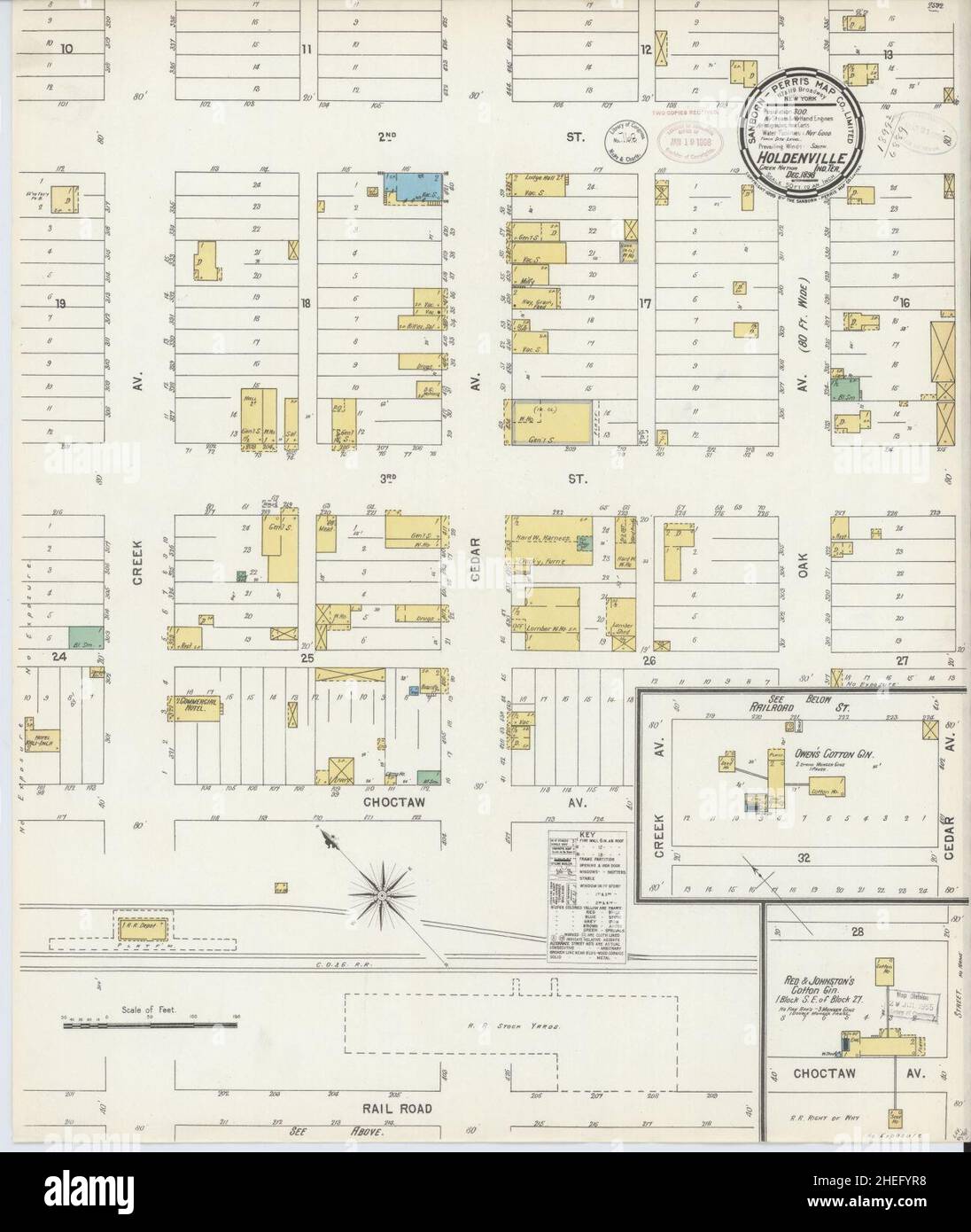Map of holdenville hires stock photography and images Alamy