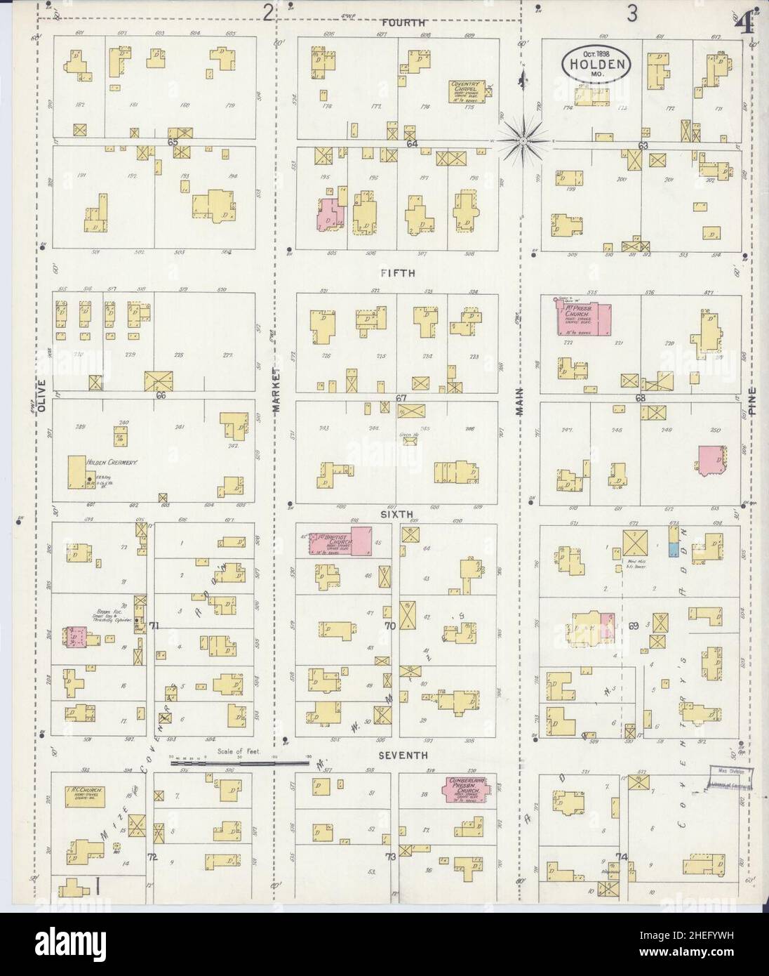 Map of holden missouri hires stock photography and images Alamy
