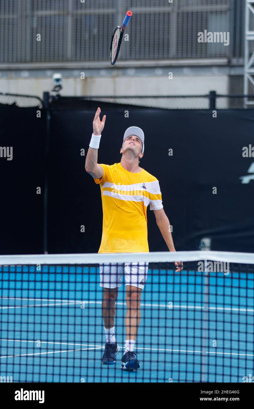 Sydney, Australia. 11th Jan, 2022. Chris OÕConnell of Australia throws