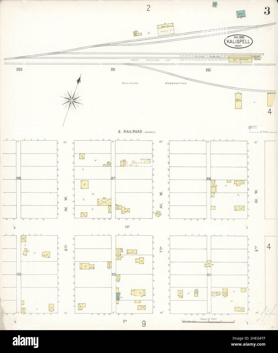 Kalispell montana map hires stock photography and images Alamy