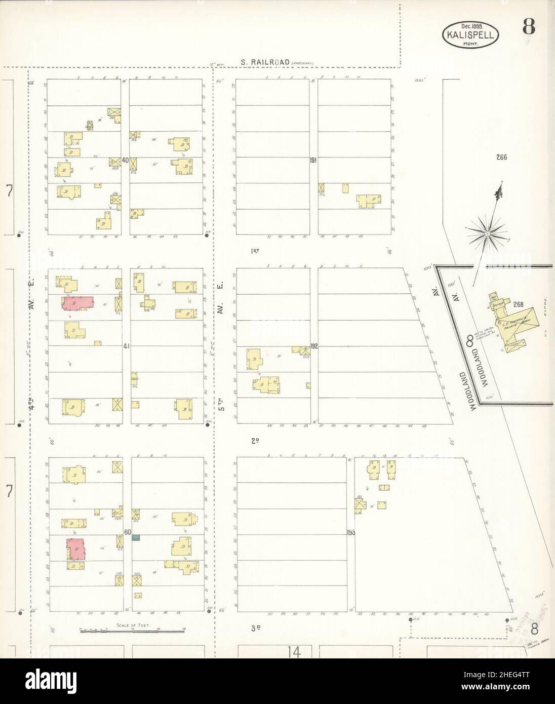 Kalispell montana map hires stock photography and images Alamy