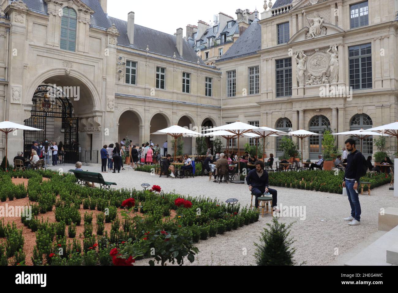 Musee Carnavalet in Le Marais, Paris, France Stock Photo