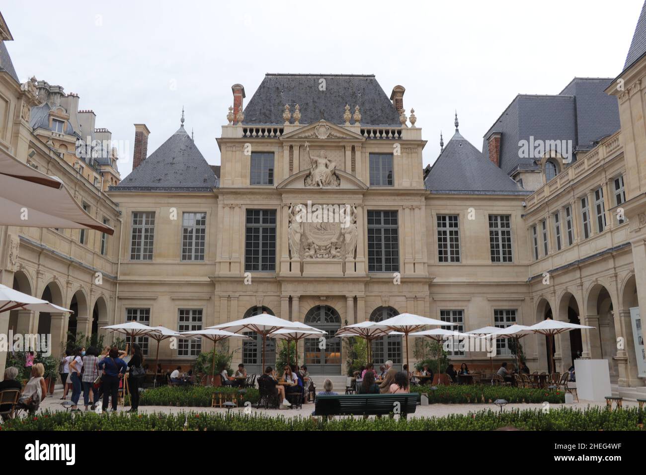 Musee Carnavalet in Le Marais, Paris, France Stock Photo