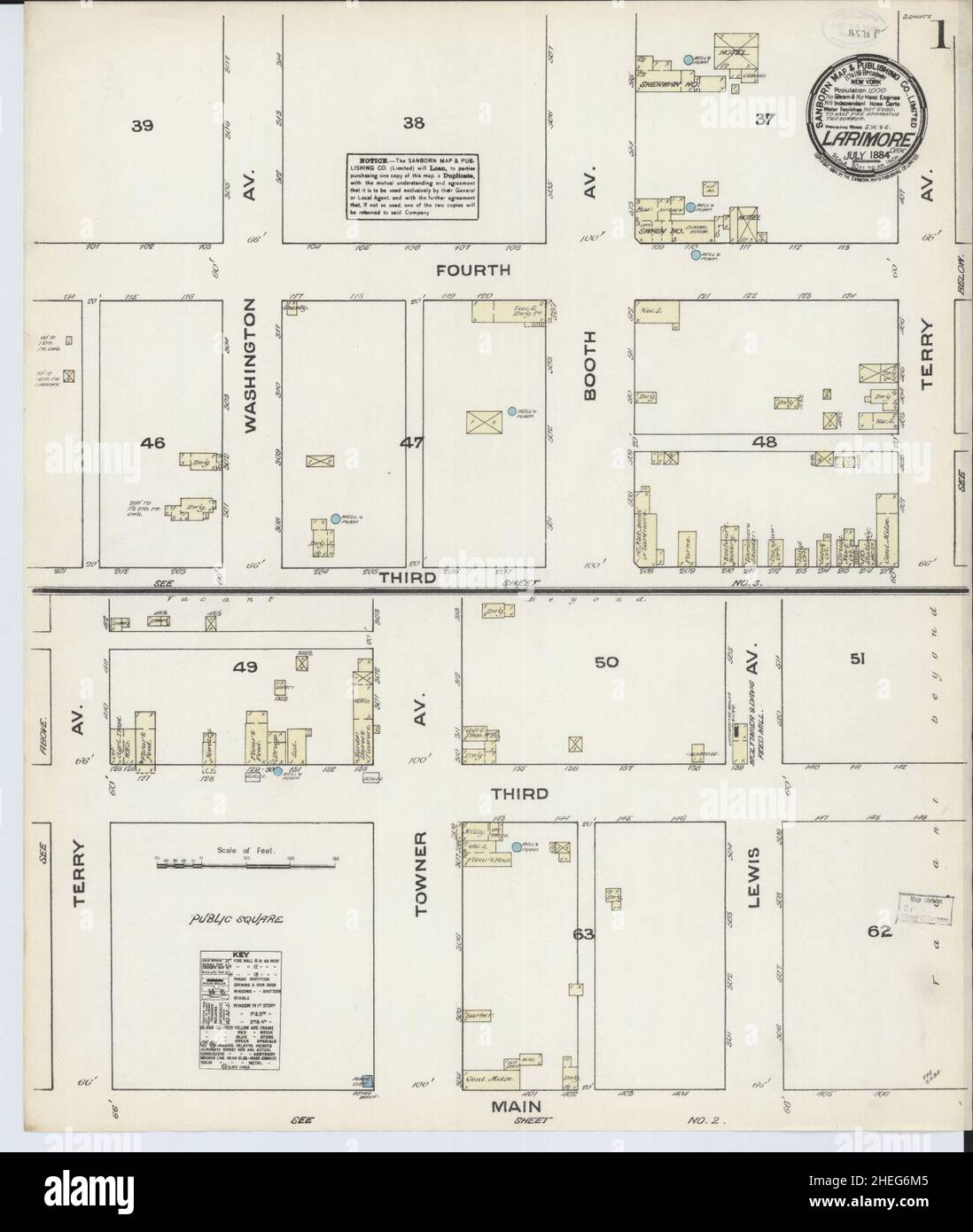Map of larimore north dakota hires stock photography and images Alamy
