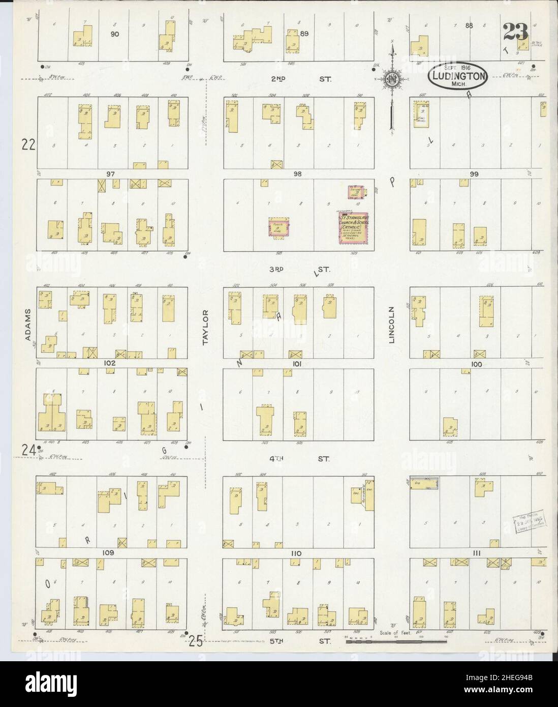 Ludington Michigan hi-res stock photography and images