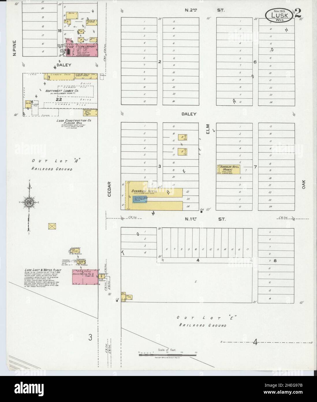 Map of lusk wyoming hires stock photography and images Alamy