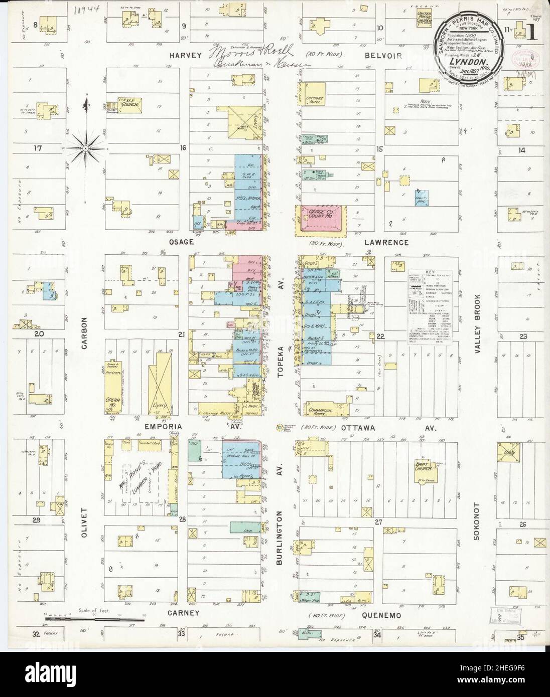 Lyndon map hires stock photography and images Alamy