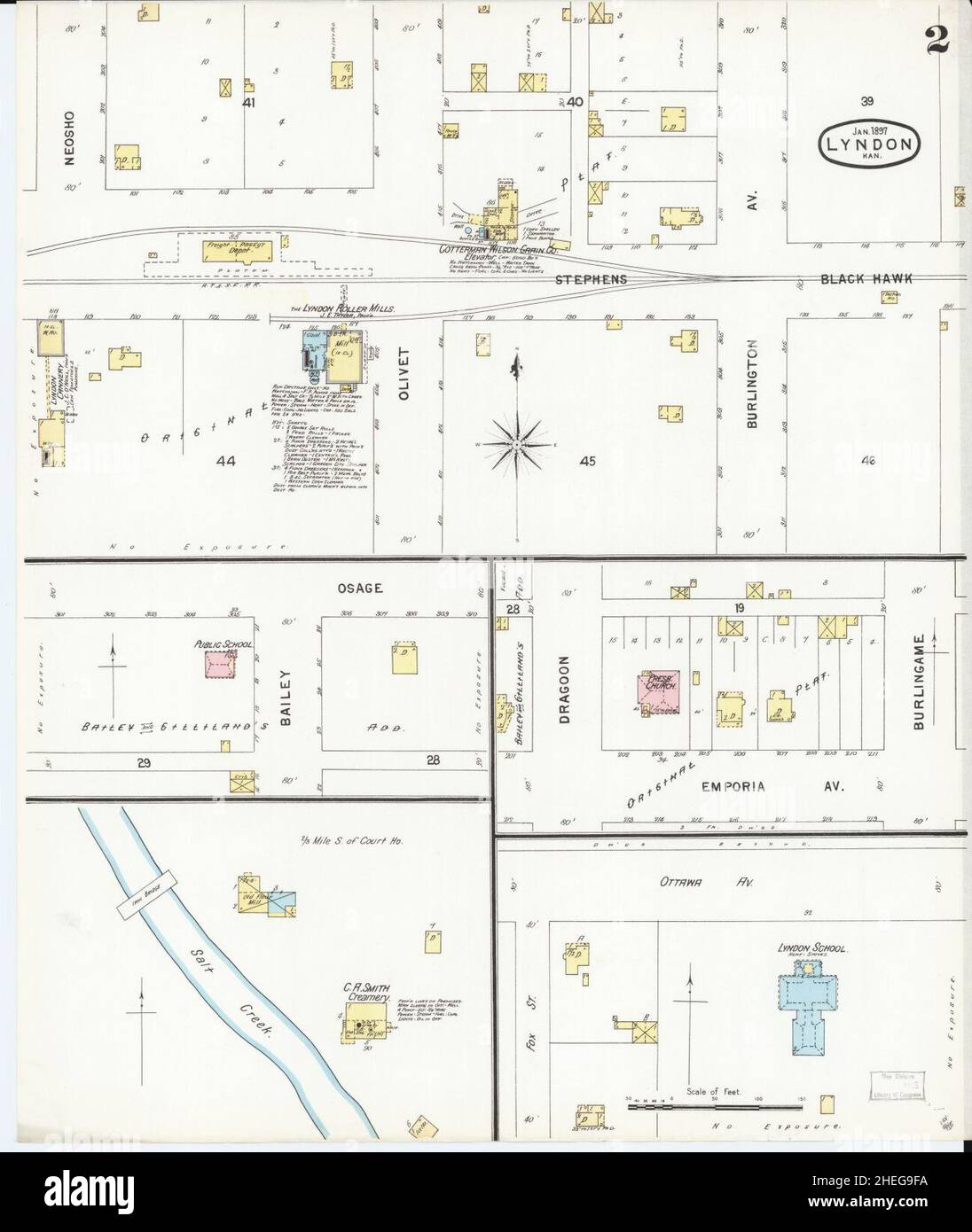 Lyndon map hires stock photography and images Alamy