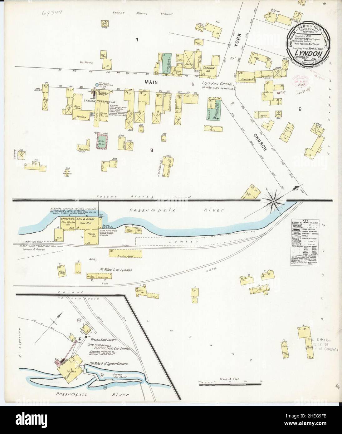 Lyndon map hires stock photography and images Alamy