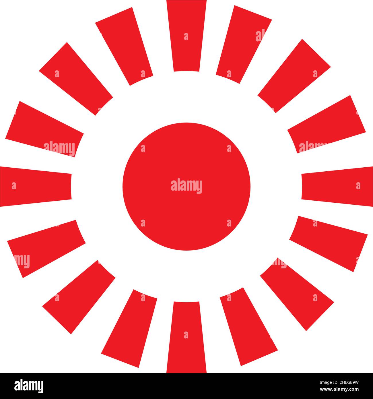 Japan flag icon emblem vector logo design Stock Vector Image & Art Alamy